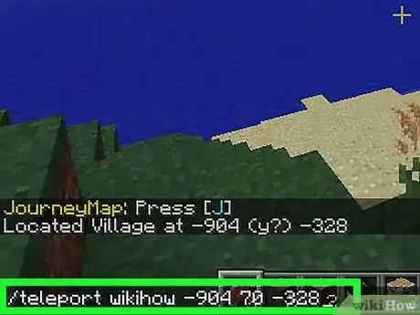 Image titled Find a Village in Minecraft Step 7