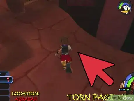 Image titled Find the 5 Torn Pages in Kingdom Hearts II Step 1
