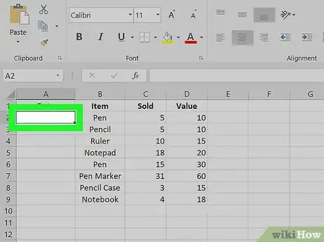 Image titled Add Today's Date in Excel Step 2