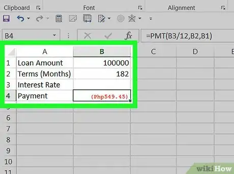 Image titled Use Goal Seek in Excel on PC or Mac Step 2