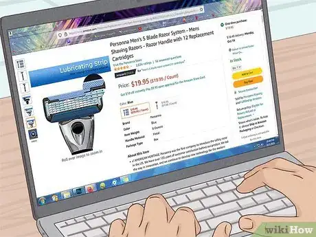 Image titled Shave with a Five Blade Razor Step 4