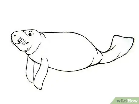 Image titled How to Draw Manatees Step 5