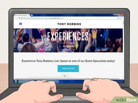 Image titled Meet Tony Robbins Step 1