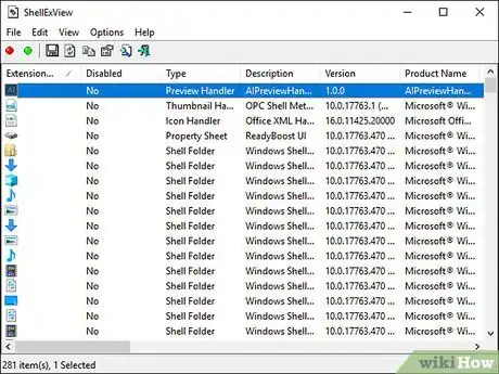Image titled Disable Shell Extensions with ShellExView Step 4