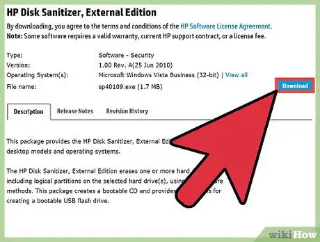 Image titled Delete All Existing Data on a Hard Drive Using HP Disk Sanitizer Step 2