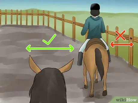Image titled Follow Arena Etiquette While Horseback Riding Step 9