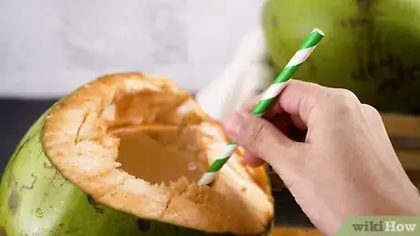 Image titled Drink from a Coconut Step 9