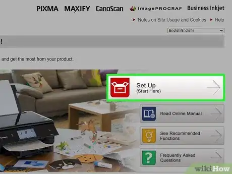 Image titled Connect a Canon TS3150 to Wi‐Fi Step 8