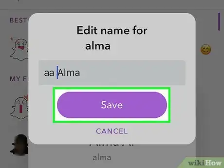 Image titled Make a List on Snapchat Step 15