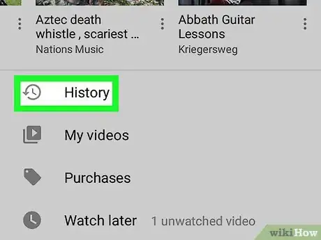 Image titled View Your YouTube History on Android Step 3