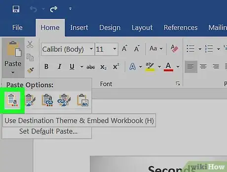 Image titled Convert Excel to Word Step 12