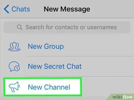 Image titled Add Telegram Channels on iPhone or iPad Step 3
