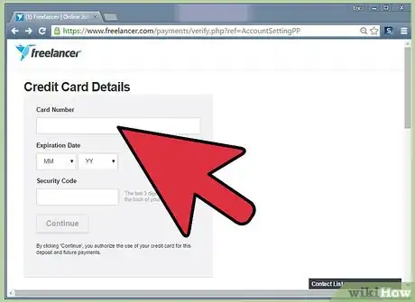 Image titled Verify Your Credit Card on Freelancer Step 10