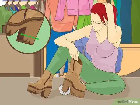 Image titled Wear Chunky Heels Step 2