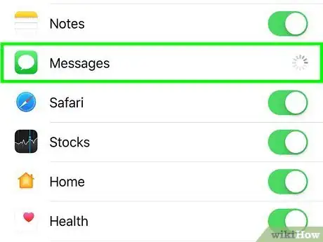 Image titled Save Messages to iCloud Step 4