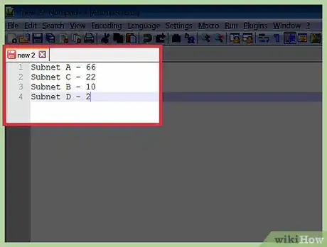 Image titled Subnet Using VLSM Step 2