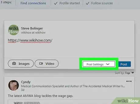 Image titled Post Something on LinkedIn on PC or Mac Step 6