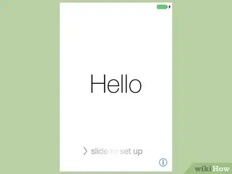 Image titled Set Up an iPhone from Scratch Step 1