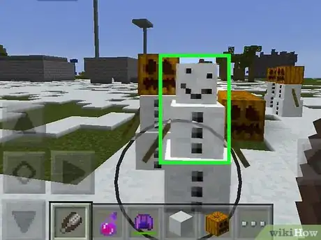 Image titled Reveal the Face of a Snow Golem in Minecraft Step 5