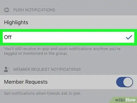 Image titled Block a Facebook Group on iPhone or iPad Step 10