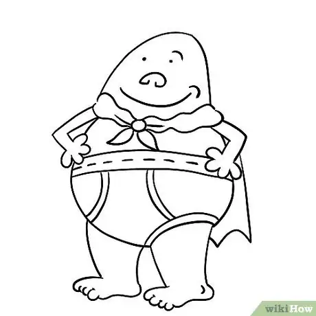 Image titled 15 Draw another leg behind the first leg. Step 15