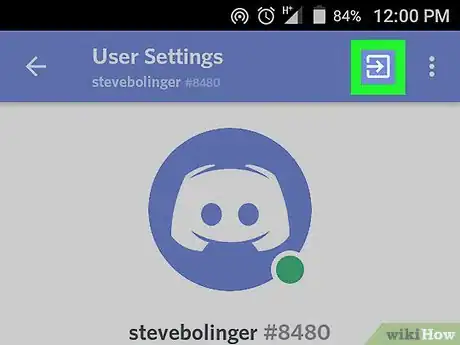 Image titled Log Out of Discord on Android Step 4