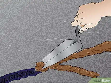 Image titled Fill Asphalt Cracks Step 15