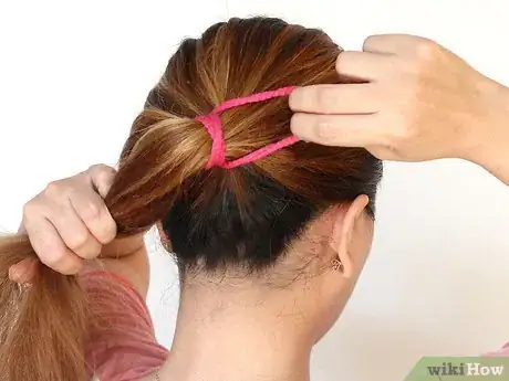 Image titled Do a 3D Flower Bun Step 1