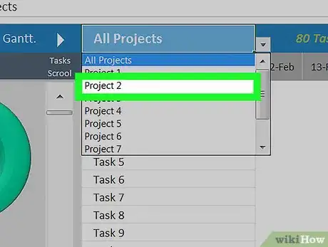 Image titled Track Multiple Projects in Excel on PC or Mac Step 10