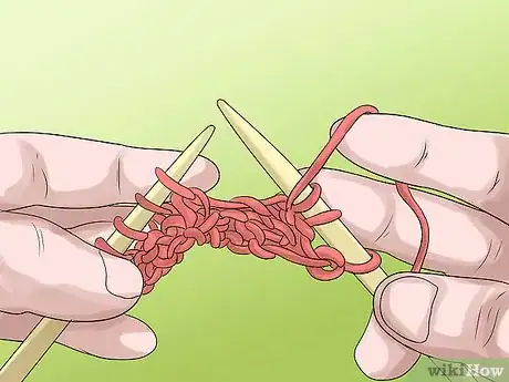 Image titled Knit a Basketweave Rib Stitch Step 2