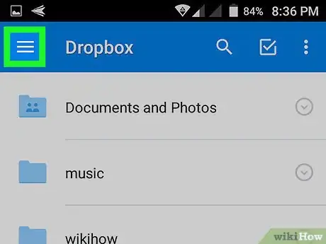 Image titled Switch Between Accounts on Dropbox on Android Step 2