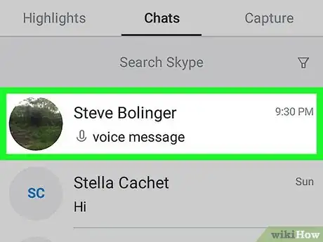 Image titled Listen to Skype Voice Messages on Android Step 3