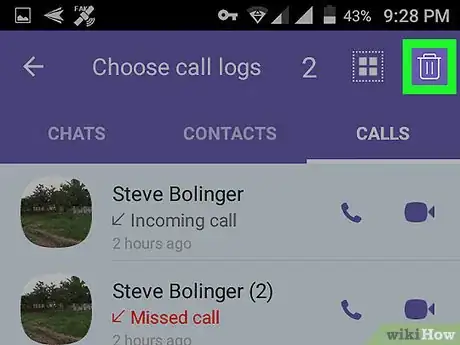 Image titled Delete Call History on Viber on Android Step 5