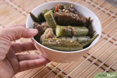 Image titled Cook West African Food Okra and Fufu Soup Step 12