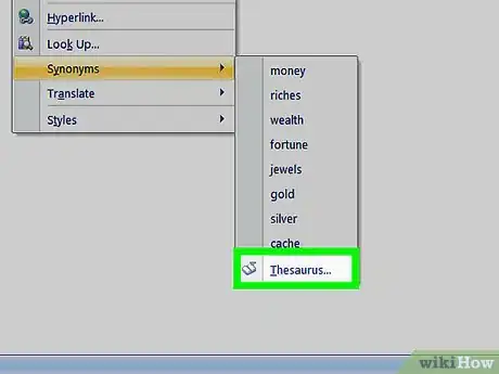 Image titled Use the Thesaurus in Microsoft Word Step 6