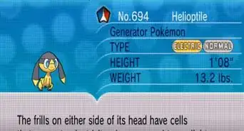 Catch Helioptile in Pokémon X and Y