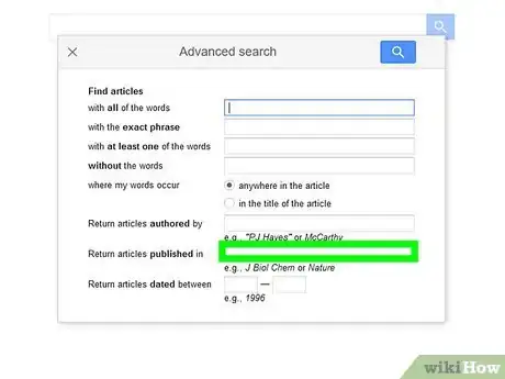 Image titled Do an Advanced Search on Google Scholar Step 7