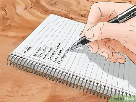 Image titled Organize Your Bills Step 1
