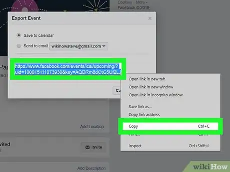 Image titled Add Facebook Events to Google Calendar Step 7
