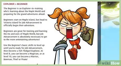 Image titled Pick a Job in Maplestory Step 1Bullet1