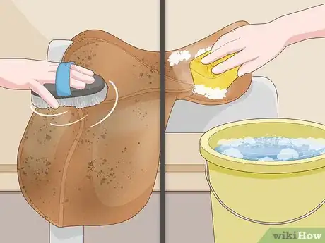 Image titled Clean a Saddle Step 3