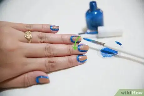 Image titled Do Glitter Cuticles Step 8