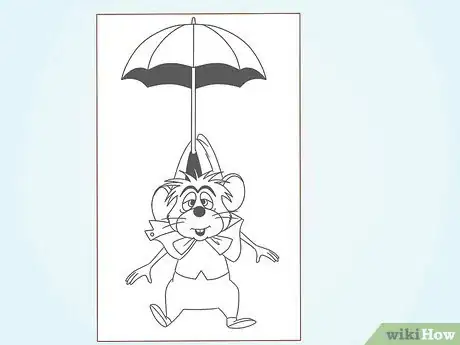 Image titled Draw the Dormouse from Alice in Wonderland Step 15