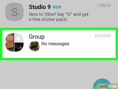 Image titled Delete a Viber Group on Android Step 3