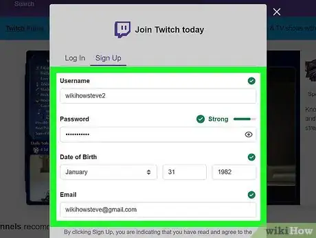 Image titled Join Twitch on PC or Mac Step 3
