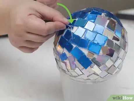 Image titled Make a Disco Ball with CDs Step 19