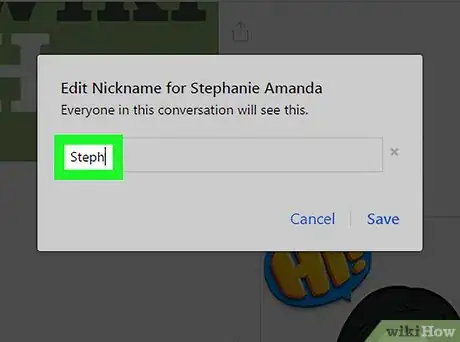 Image titled Change Nickname on Facebook Messenger on a PC or Mac Step 6