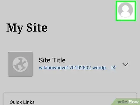 Image titled Log Out of WordPress Step 5