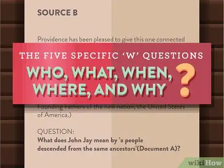 Image titled Answer a Source Question in History Step 5