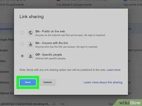 Image titled Protect a Google Drive Folder on PC or Mac Step 7
